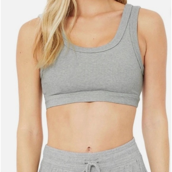 ALO Yoga Other - Alo Yoga Wellness Bra in Heather Grey